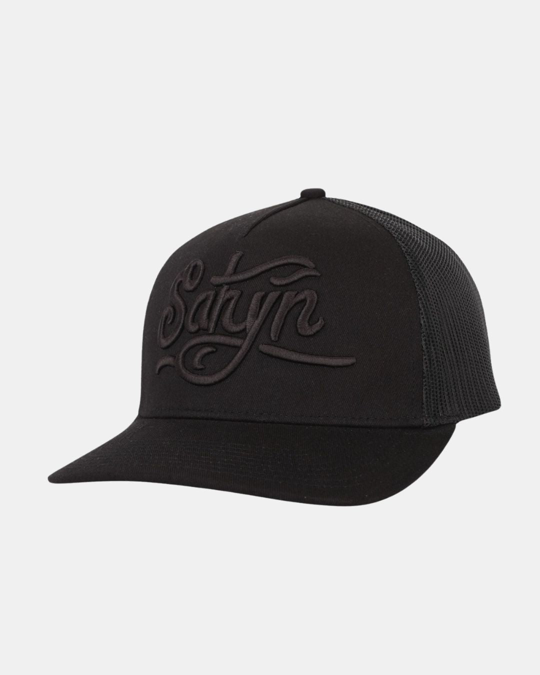 SatynCap TripleBlack - Satijnen binnenkant