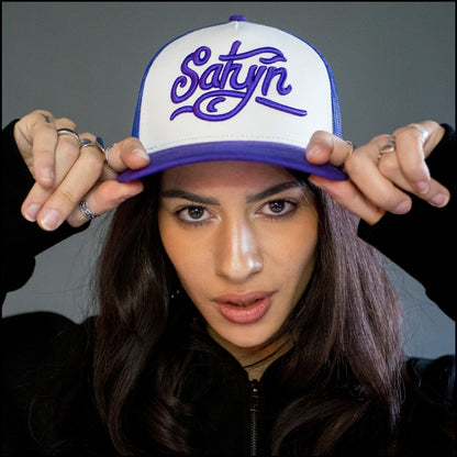 SatynCap Violett - Satin-Innenseite